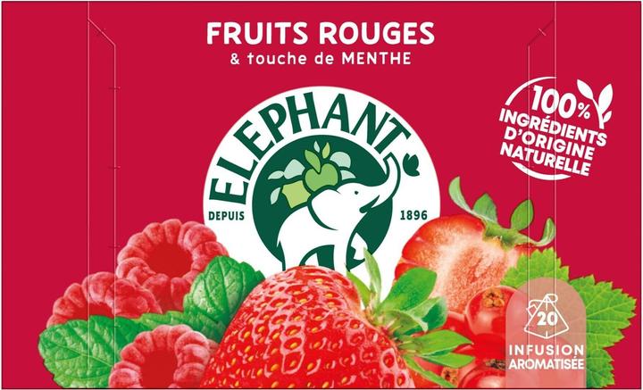 Image du produit Elephant Infusion Fruits Rouges (48 g)