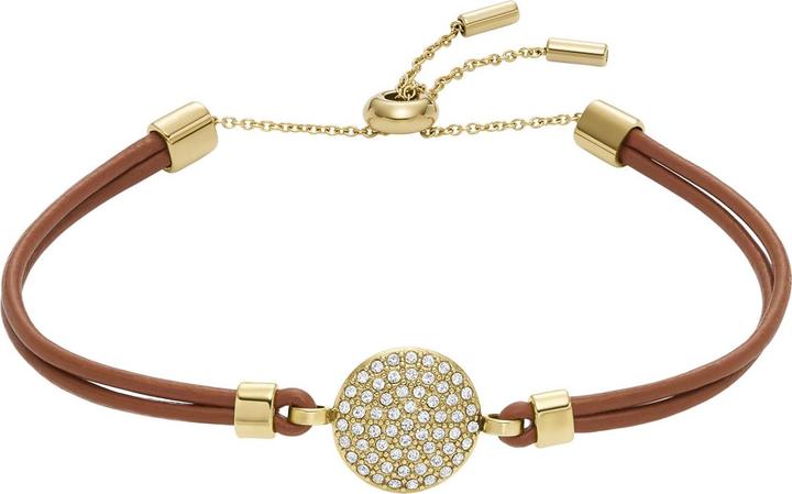 Produktbild Fossil Sadie Armband (21.60 cm, Edelstahl, Leder)