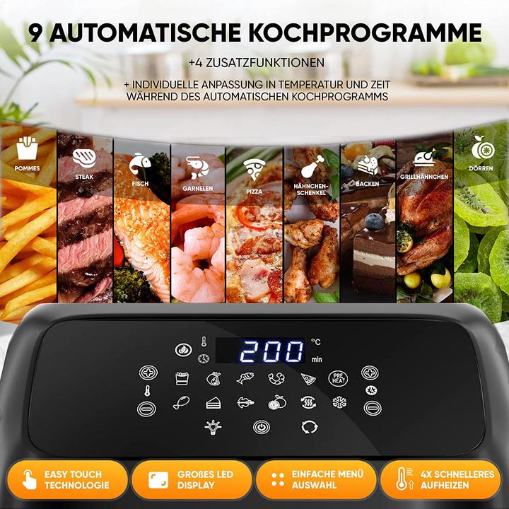 Actual product image Stillstern Hot air fryer