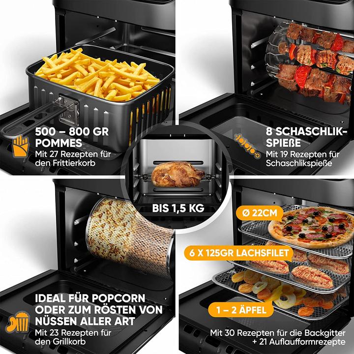 Actual product image Stillstern Hot air fryer