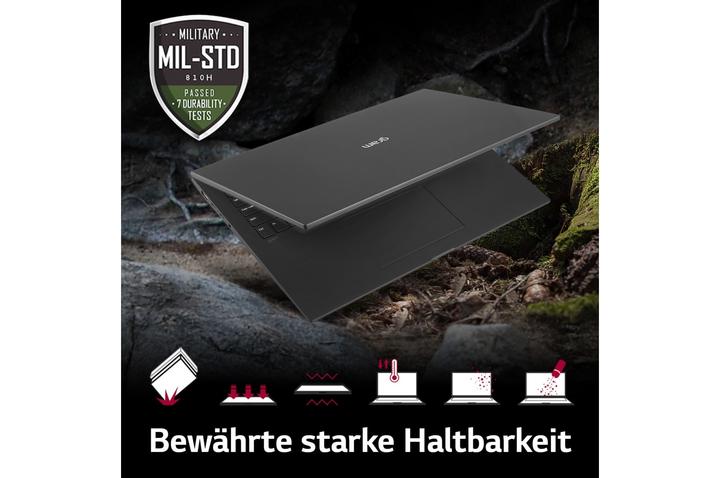 Produktbild LG Gram 17 (17", Intel Core i7-1360P, 16 GB, 1000 GB, DE)