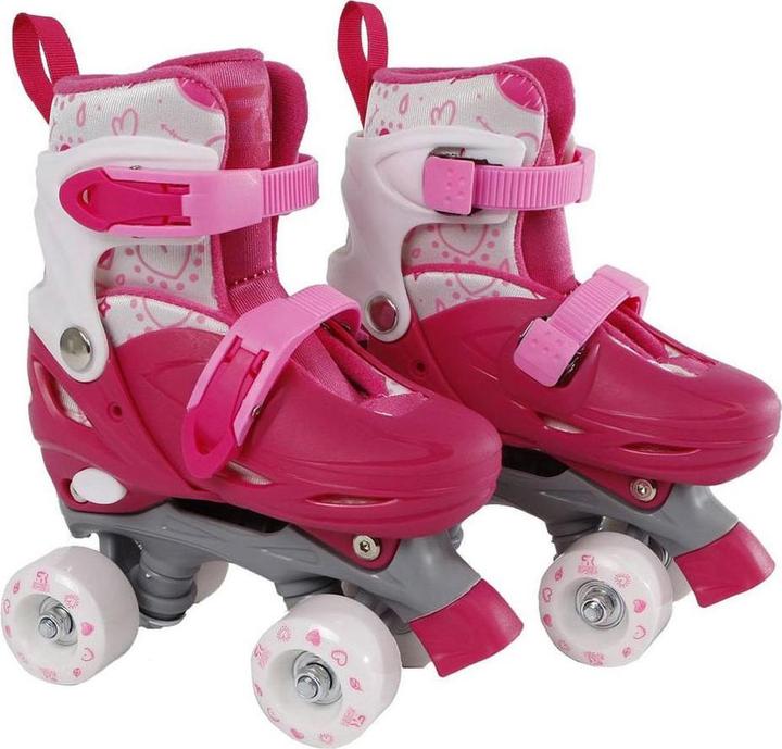 Street Rider Rollschuhe Pink verstellbar, Grösse 31-35 (31)