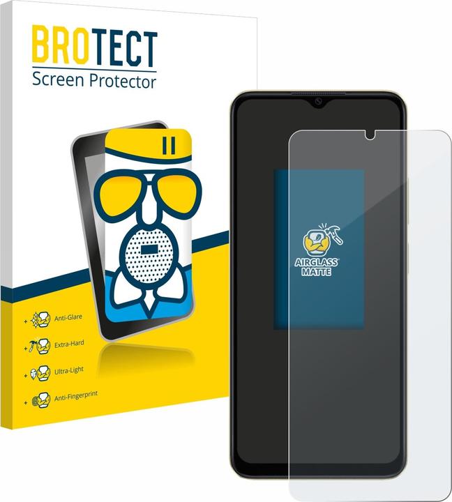 Actual product image BROTECT AirGlass Glass Matte (1 Piece, Oppo A38)