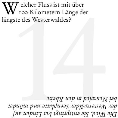 Produktbild Kissel:Westerwald-Quiz (Deutsch)