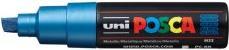 Actual product image Posca Marker PC-8K wedge tip (Blue, 8 mm, 1 x)