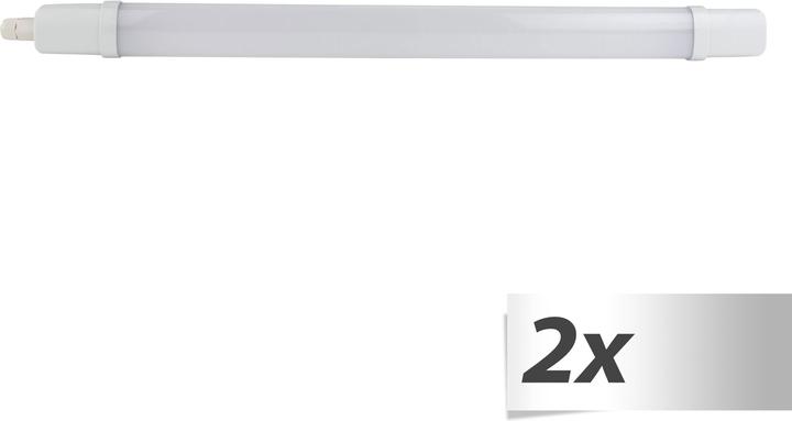 Image du produit REV 2x1 Rampe lumineuse pour locaux humides Superslim 18W (1600 lm)