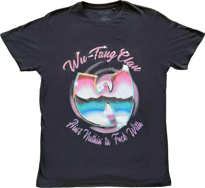 Actual product image Wu Tang Clan Unisex Adult Aint't Nuthing Ta F' Wit T-Shirt (M)