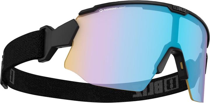 Actual product image Bliz Breeze (Matt Black, Brown w Blue multi, Orange)