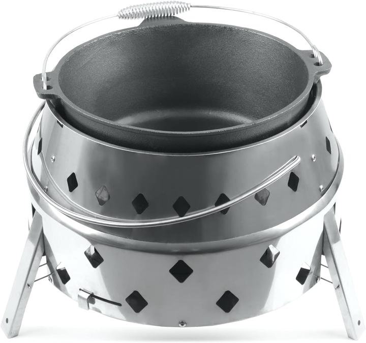 Immagine prodotto BBQ-Toro Forno olandese per grigliare (34 cm)