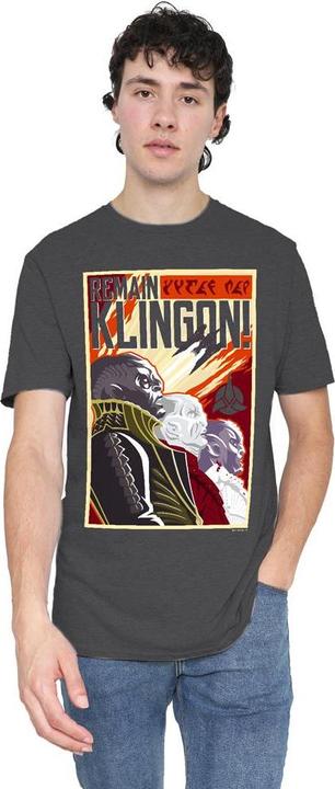Produktbild Universal Textiles Remain Klingon TShirt (S)