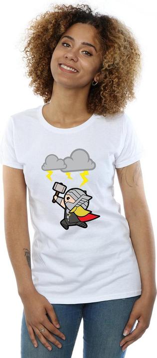 Immagine prodotto Kawaii Thor God Of Thunder Maglietta Donna (XXL)