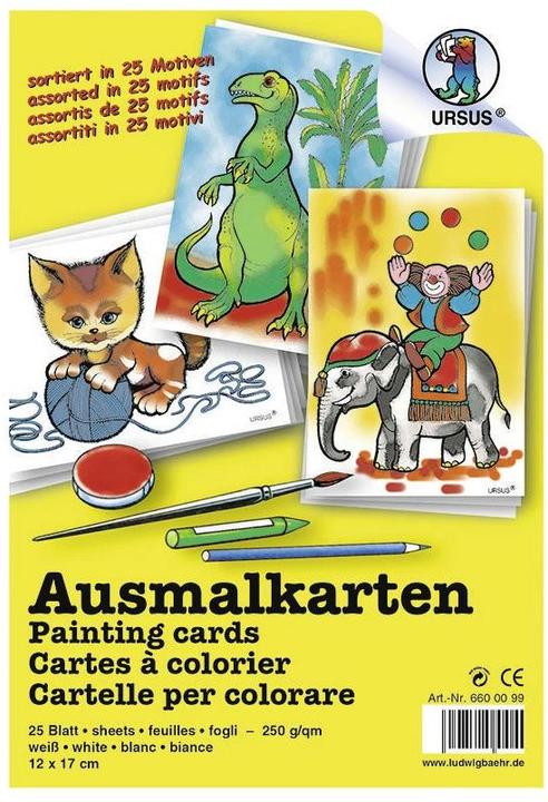 Produktbild Ursus Ausmalkarten
