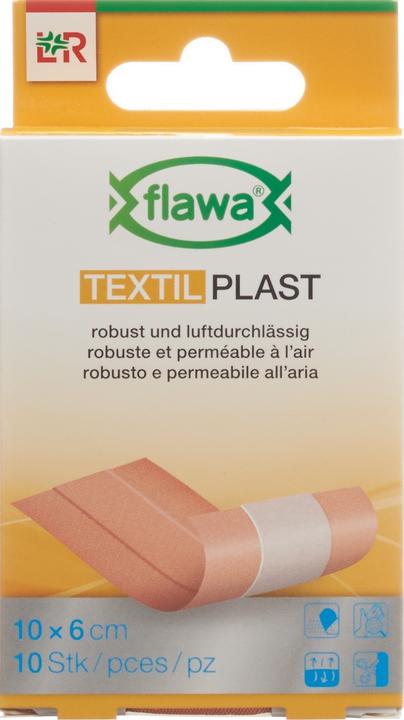 Produktbild Flawa Textil Plast Schnellverband 6x10cm (20 x)