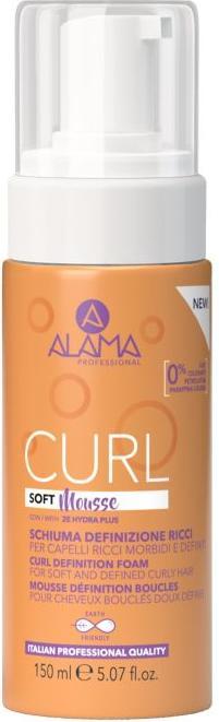 Alama Professional ALAMA Curl Foam pianka do włosów kręconych 150ml (150 ml, Foaming agent)