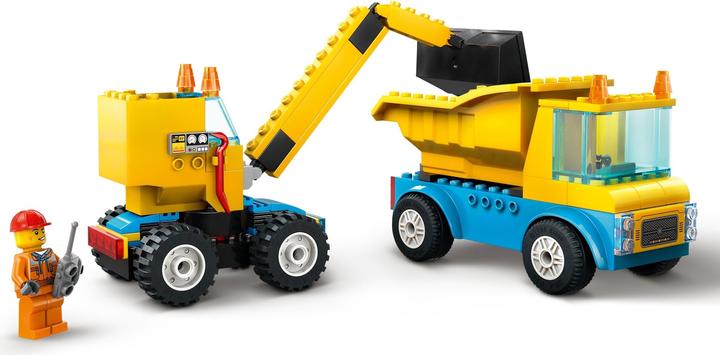 Produktbild LEGO Baufahrzeuge und Kran mit Abrissbirne (60391, LEGO City)
