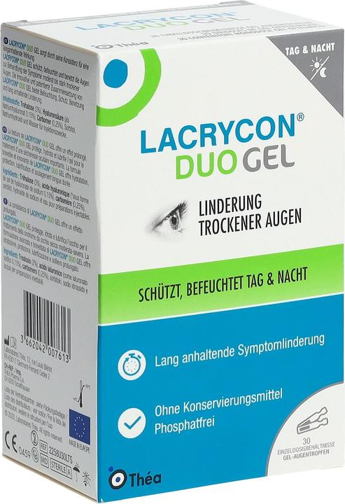 Produktbild Théa Lacrycon Duo Gel (12 ml, Lacrycon Duo Gel 30 Monodosen 0.4g)