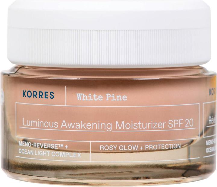Produktbild Korres White Pine Belebende Feuchtigkeitscreme für strahlende Haut SPF20 (40 ml, Tagescreme, SPF 20)