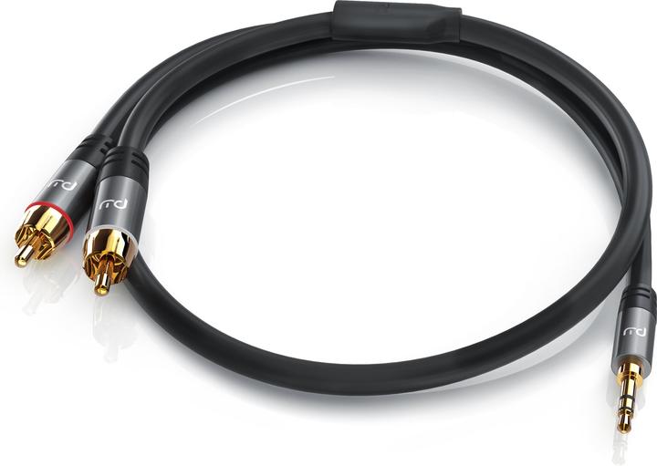 Immagine prodotto Primewire Cavo audio / jack 3.5mm a 2x cinch (1.50 m, Connettore da 3,5 mm (AUX), Cinch)
