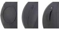 Actual product image Alba Seat ball "MHBALL", black Cover: polyester, seat diameter: 650 mm, with handle for (65 cm)