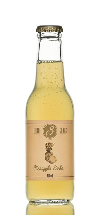 Immagine prodotto Three Cents Pineapple Soda (24 x 20 cl)