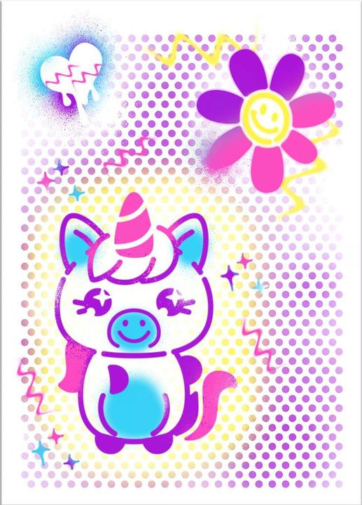 Actual product image Canal Toys Airbrush Art Activity Case