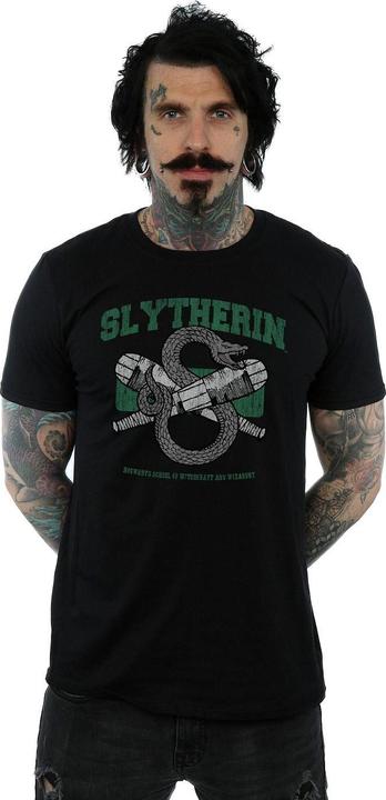 Image du produit - T-shirt SLYTHERIN QUIDDITCH EMBLEM - Homme (XL)