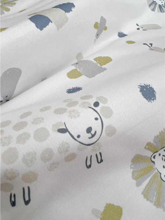 Image du produit Odenwälder Sac de couchage d'été pour bébés non matelassé Wildlife Grey Gr. 60 (60 cm, 0,5 TOG)