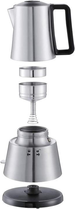 Actual product image Cloer 5928 3-6 cups, stainless steel single (3 T.)