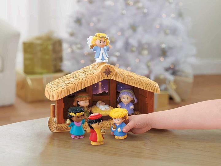Produktbild Fisher-Price Little People Weihnachtskrippe