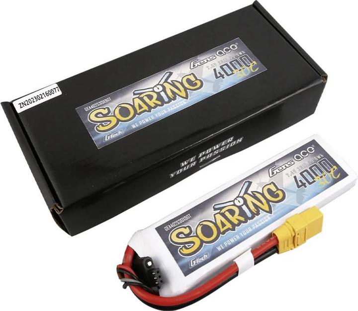 Produktbild Gens Ace Battery G-Tech Soaring 4000mAh 7.4V 30C 2S1P XT90 (7.40 V, 4000 mAh)