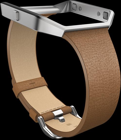 Immagine prodotto Fitbit Bracciale in pelle Blaze con cornice (Vera pelle)