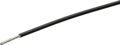 Actual product image TE Connectivity Black flexlite equipment wire.1.50sq.mm