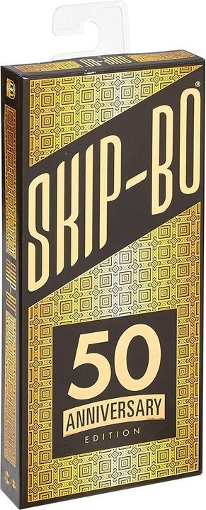 Produktbild Mattel Games Skip-Bo 50 Jahre Jubiläums-Edition (Deutsch, Englisch, Französisch, Italienisch)