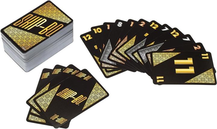 Produktbild Mattel Games Skip-Bo 50 Jahre Jubiläums-Edition (Deutsch, Englisch, Französisch, Italienisch)