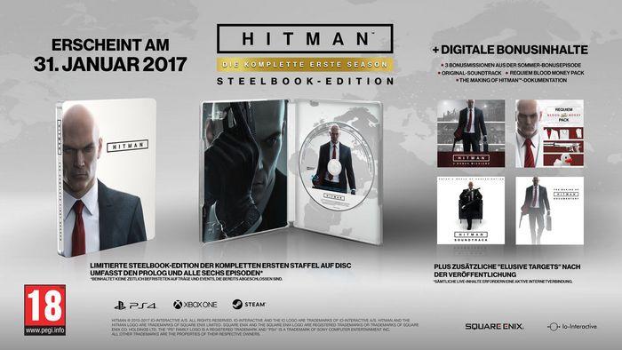 Produktbild Square Enix Hitman: Die komplette erste Season (PS4)