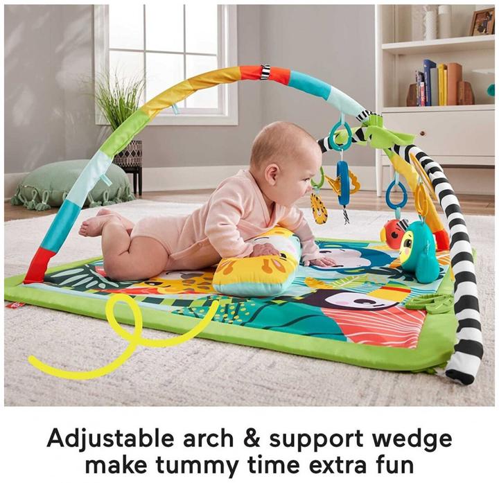 Immagine prodotto Fisher-Price 3-in-1 Rainforest Sensory Gym