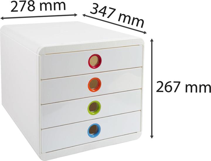 Produktbild Exacompta Selbstständige Schubladenboxen (A4+)