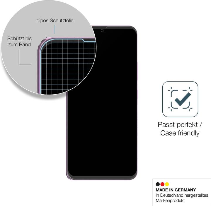Produktbild Dipos Anti-Shock Displayschutz Matt 9H (1 Stück, Cubot A10)