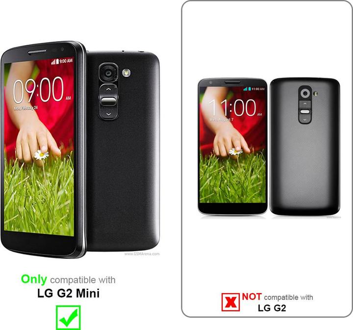 Actual product image Cadorabo Book Invisible Magnet Cover (LG G3s)