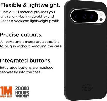 Actual product image Eiger Grip Case (Google Pixel 9 Pro, Google Pixel 9)