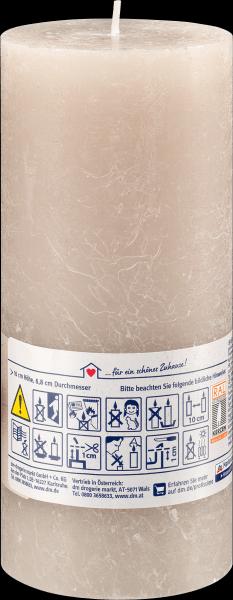 Image du produit dm Profissimo Bougie rustique 160/68 greige