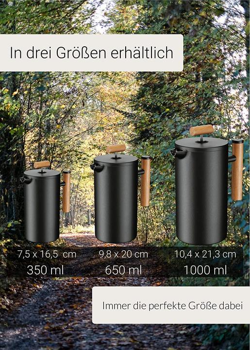 Image du produit Rhinowares Thermo French Press, 1L (1 l)