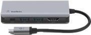 Actual product image Belkin USB-C 4 in 1 (USB-C, 4 Ports)