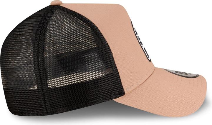 Actual product image New Era 9Forty A-Frame Trucker Cap - State Patch Beige (One size)