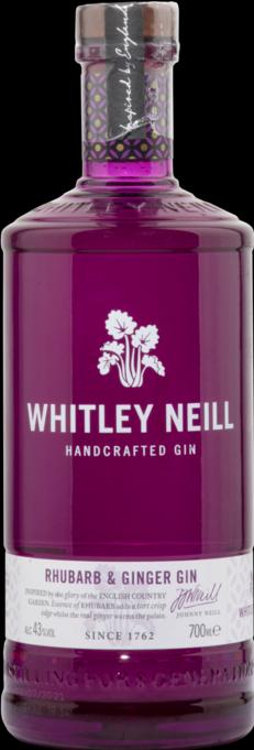 Produktbild Whitley Neill Rhubarb & Ginger Gin 41,3% Vol. 0,7l (6 x 70 cl)