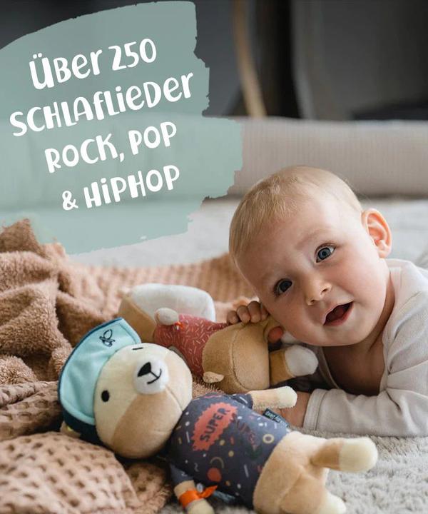 Image du produit Rock my Sleep JAY l'ourson en boîte cadeau