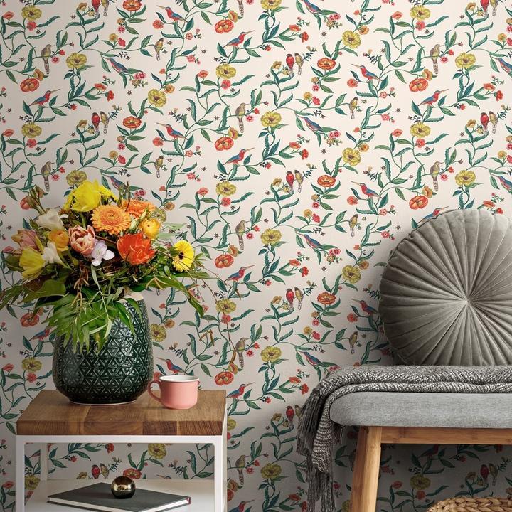 Immagine prodotto Cath Kidston Carta da parati con uccelli (53 x 1000 cm)