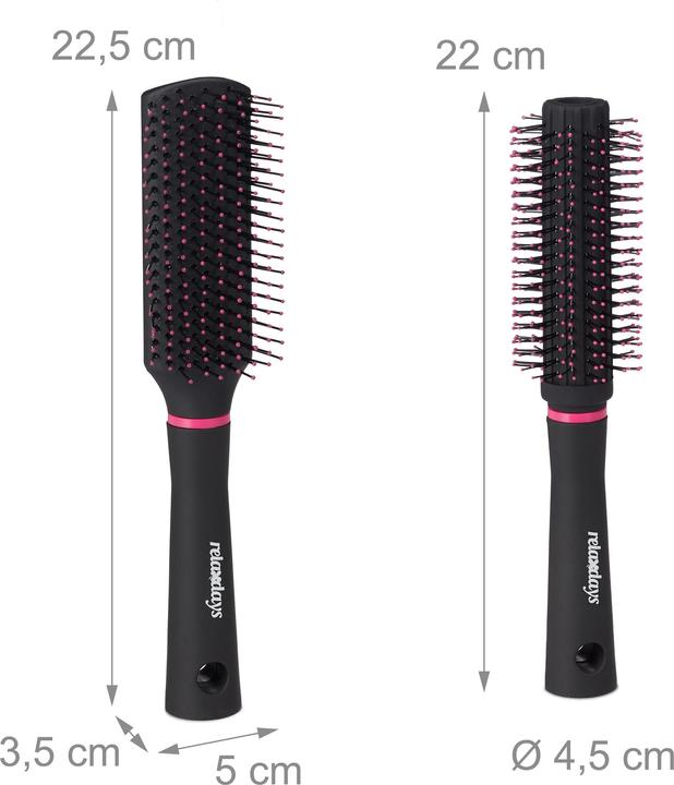 Produktbild Relaxdays 4x Haarbürste