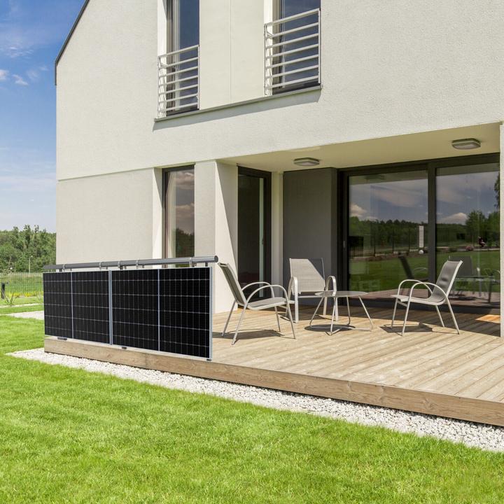 Image du produit Nuasol Support de balustrade pour balcon (Matériel de montage du système solaire)