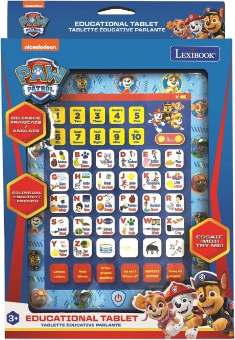 Produktbild Lexibook Paw Patrol Bilinguales zweisprachiges Lerntablet Englisch/Französisch (Englisch, Französisch)